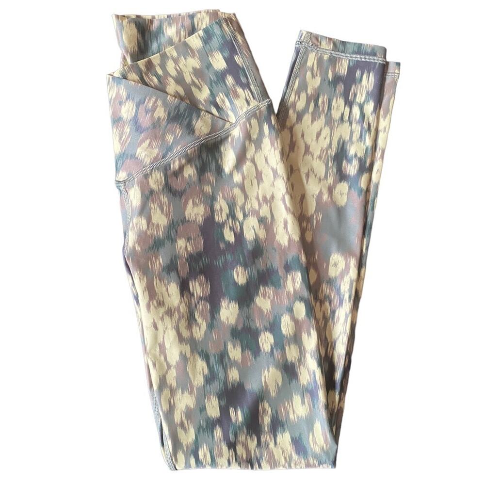 Offline By Aerie Women's Green Crossover Hi-Rise 7/8 Leggings Size Small